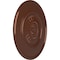 Ekena Millwork Wigan Ceiling Medallion, Hand-Painted Copper Penny, 29 3/4"OD x 1 1/2"P CM29WGCPS - alternate 3